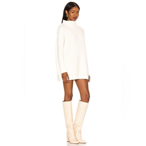 Free People Ottoman Slouchy Tunic in Ecru Ivory Oversized Relaxed Size Small - Picture 12 of 16